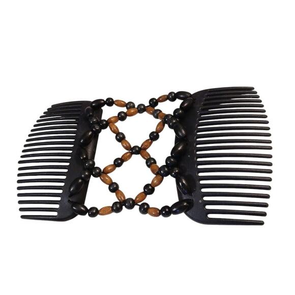Vtg Hair‎ Accessories S-L Clips Picks Combs Beaded Comb Bun Cover...Lot of 65+ main image 10